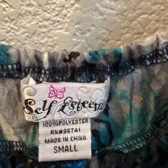 FINAL MARKDOWN Self esteem peasant style top small - Picture 3 of 3